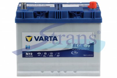 АКУМУЛЯТОР 12V 72AH 760A R+ DYNAMIC EFB 261*175*220MM 572501076