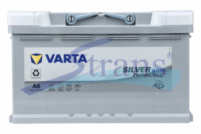 АКУМУЛЯТОР AGM 12V 80AH 800А R+ DYNAMIC 315*175*190MM 580901080