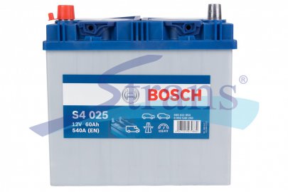 АКУМУЛЯТОР 12V 60AH 540A L+ S4 232*173*225MM 0092S40250