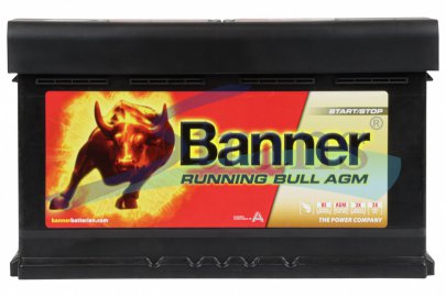 АКУМУЛЯТОР AGM 12V 80AH 800А R+ RUNNING BULL AGM 315*175*190MM AGM58001