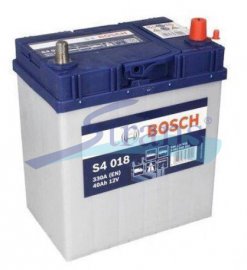 АКУМУЛЯТОР 12V 40AH 330A R+ S4 018 187*127*227MM 0092S40180