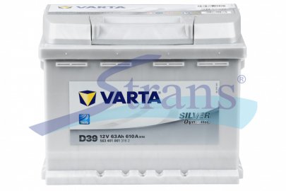 АКУМУЛЯТОР 12V 63AH 610A L+ DYNAMIC SLI 242*175*190MM 563401061