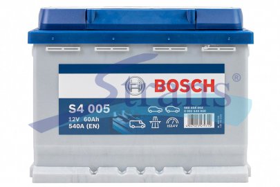 АКУМУЛЯТОР 12V 60AH 540A S4 R+  242*175*190MM B13 0092S40050