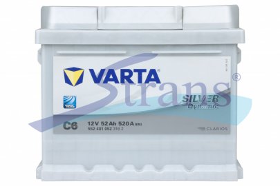 АКУМУЛЯТОР 12V 52AH 520A R+ DYNAMIC SLI 207*175*175MM 552401052